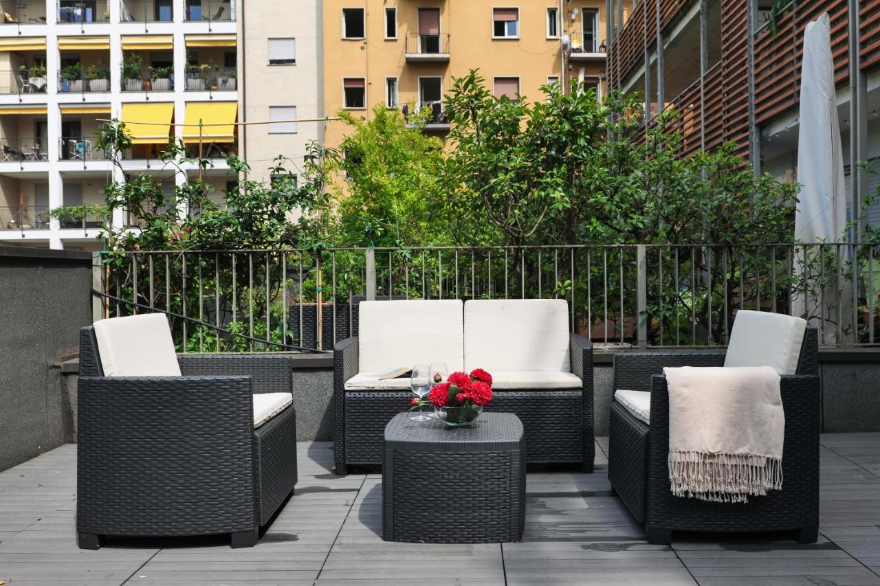 Contempora Apartments - Monolocale Con Terrazza Via F. De Sanctis, 41 Milano Esterno foto